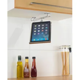Wenko Tablethalter und Kochbuchhalter, - Silber