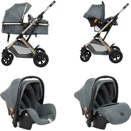 KIKKABOO Kaia 3 in 1 dunkelgrau