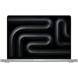 Apple MacBook Pro M3 2023 14" 8 GB RAM 512 GB SSD 10-Core GPU Silber