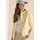 Cecil Kurzjacke CECIL, Damen, Gr. XXL (46), gelb (light buttermilk gelb), Web, 98% Baumwolle, 2% Elasthan, unifarben, comfort fit normal, ohne Ausschnitt, Bündchen, Jacken Kurzjacke, im Denim-Style