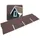 DAPRONA Dachschindeln Rechteck 1m x 32cm Braun