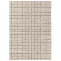 benuta Outdoorteppich, Creme, Kunststoff, Rechteckig, 200x300 cm, wasserabweisend, Teppiche & Böden, Teppiche, Outdoorteppiche