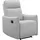 dorel home Relaxsessel Lugo Polyester 71 x 102 x 86 cm Grau mit Schlaffunktion