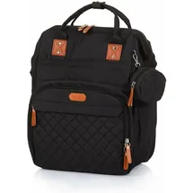 Chipolino Wickeltasche Kinderwagen Rucksack Schwarz