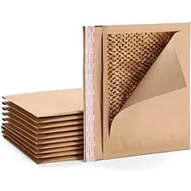 LMG Polstertaschen 23x34 cm Braun 100 St.