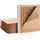 LMG Polstertaschen 23x34 cm Braun 100 St.