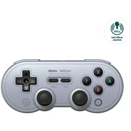 8bitdo SN30 Pro Controller Grau Nintendo Switch