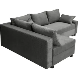 Collection AB Ecksofa Parma L-Form«, mit Schlaffunktion und Bettkasten, inklusive Kissen, Bonellfederkern