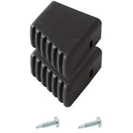 Krause Monto Fußkappen, 40x20 mm schwarz 40 x 20 mm