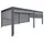 Mendler Alu Pergola HWC-L41 mit 6x Seitenwand, Lamellen-Pavillon, stabiles 8cm-Metall-Gestell 3x6m - anthrazit