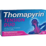 A. Nattermann & Cie. GmbH Thomapyrin Tension DUO 400 mg/100 mg Filmtabletten 18 St.