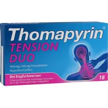 A. Nattermann & Cie. GmbH Thomapyrin Tension DUO 400 mg/100 mg Filmtabletten 18 St.