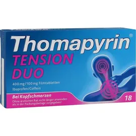 A. Nattermann & Cie. GmbH Thomapyrin Tension DUO 400 mg/100 mg Filmtabletten 18 St.