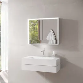 Keuco Royal Lumos 100 cm verspiegelt/silber eloxiert offenes Fach