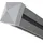 MCW WPC Sichtschutz 195 cm grau WPC