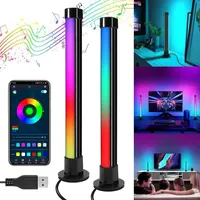 ThreeH RGB-Lichtleiste LED-Tischlampe für Gaming TV Hintergrundbeleuchtung Umgebungsbeleuchtung USB