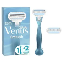 Venus Smooth Rasierer 1 Griff + 2 Klingen
