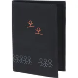 Oxmox New Cryptan Geldbörse Unisex schwarz