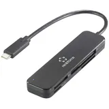 Renkforce RF-PCR-230 Externer Speicherkartenleser USB-C® (USB 3.2 Gen 1) Schwarz
