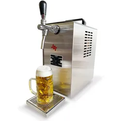 Zapfanlage JET 30 Bierkoffer, Bierzapfanlage, Durchlaufkühler 1-leitig Trockenkühler, bis zu 35 Liter/h
