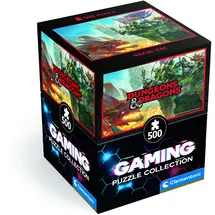 CLEMENTONI 35562 Puzzle 500 Teile Premium Gaming Puzzle-Collection Geschenk-Box