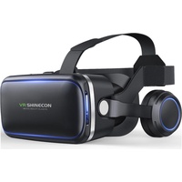 VR Shinecon 3D Virtual Reality Headset mit auditivem Eintauchen, VR Brille