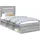vidaXL 100 x 200 cm Grau