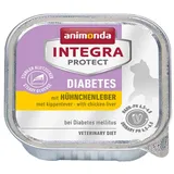 Animonda Integra Protect Diabetes Hühnchenleber 16 x 100 g