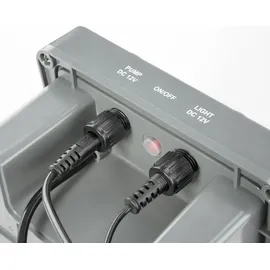 esotec Solar Teichpumpenset 15/550 LED mit 12,8V/4Ah LiFe-Akkuspeicher 101937