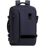 Vakuum Rucksack Multifunktionaler Airbag-Rucksack for Herren, große Kapazität, Vakuum-Aufbewahrung, Geschäftsreisetasche, Oxford-Stoff, wasserdichter Rucksack(Blue)