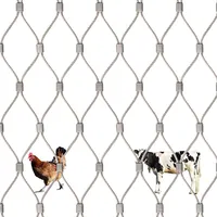 NEPHRA Edelstahl Gitter, Sicherheitsnetz, Wildzaun, Schutznetz Treppe, Rausfallschutz Netz, Stabmattenzaun, für Katzenschutznetz, Teichzaun, Ranch-Zaun, Garden Fence (Größe : H 0.8M x L 10M)