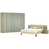 Komplett-Schlafzimmer  Callao , grau