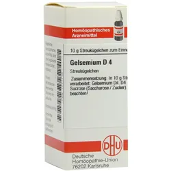 Gelsemium D 4 Globuli 10 g