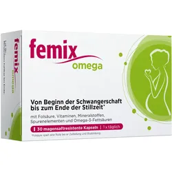 Femix omega magensaftresistente Weichkapseln 30 St Magensaftresistente Weichkapseln