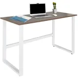 HJH Office Schreibtisch Workspace Light I Walnuss / Weiß