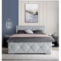 LEONIQUE »Alfie, Topseller! Inkl. Bettkasten&Topper« Wahlweise mit Knopfsteppung oder