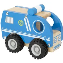 Small Foot Company Polizeifahrzeug aus Holz 11077 1,5 Jahre Blau
