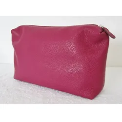 Leder-Kult.-Tasche Dollaro dahlia