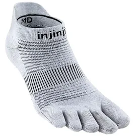 injinji Run Lightweight No-Show Socken grau 44