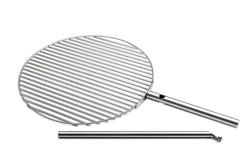 Grillrost für Triple höfats silber, Designer Thomas Kaiser, Christian Wassermann, 58 cm