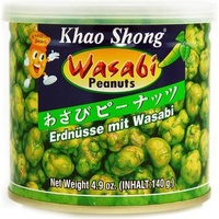 Khao-Shong Erdnüsse mit Wasabi, 140g