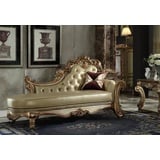 JVmoebel Chaiselongue Chaiselongue Liege Relaxsessel Liegesessel Komfortliege Luxus Barock, Made in Europe beige