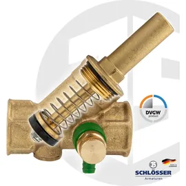 Schlösser Armaturen Js Rückflussverhinderer Gold