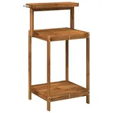 vidaXL Umtopfbank 56,5 x 48,5 x 107 cm Pflanztisch