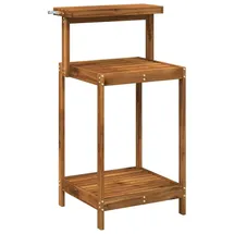vidaXL Umtopfbank 56,5 x 48,5 x 107 cm Pflanztisch