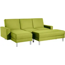 Max Winzer Funktionssofa mit Hocker Just Fashion