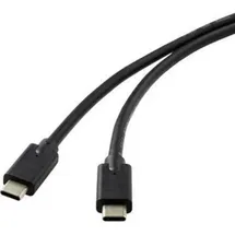 MicroConnect DOCKUSB3.2CC1 USB Kabel USB 3.2 Gen 2 (3.1 Gen 2) 1 m, USB C Schwarz