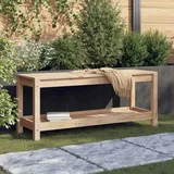 vidaXL Gartenbank 108 x 35 x 45 cm Braun