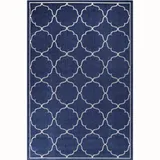 Sanat »Berlin«, rechteckig, 6 mm Höhe, In -und Outdoor geeignet, robust und pflegeleicht blau B/L: ca. 160x230 cm - blau