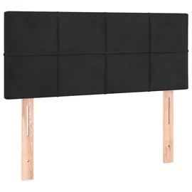 vidaXL Boxspringbett 120 x 200 cm Schwarz